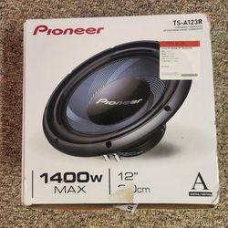 12" PIONEER SUBWOOFER (BRAND NEW)