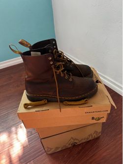 Doc Marten Crazy Horse Brown Leather Boots