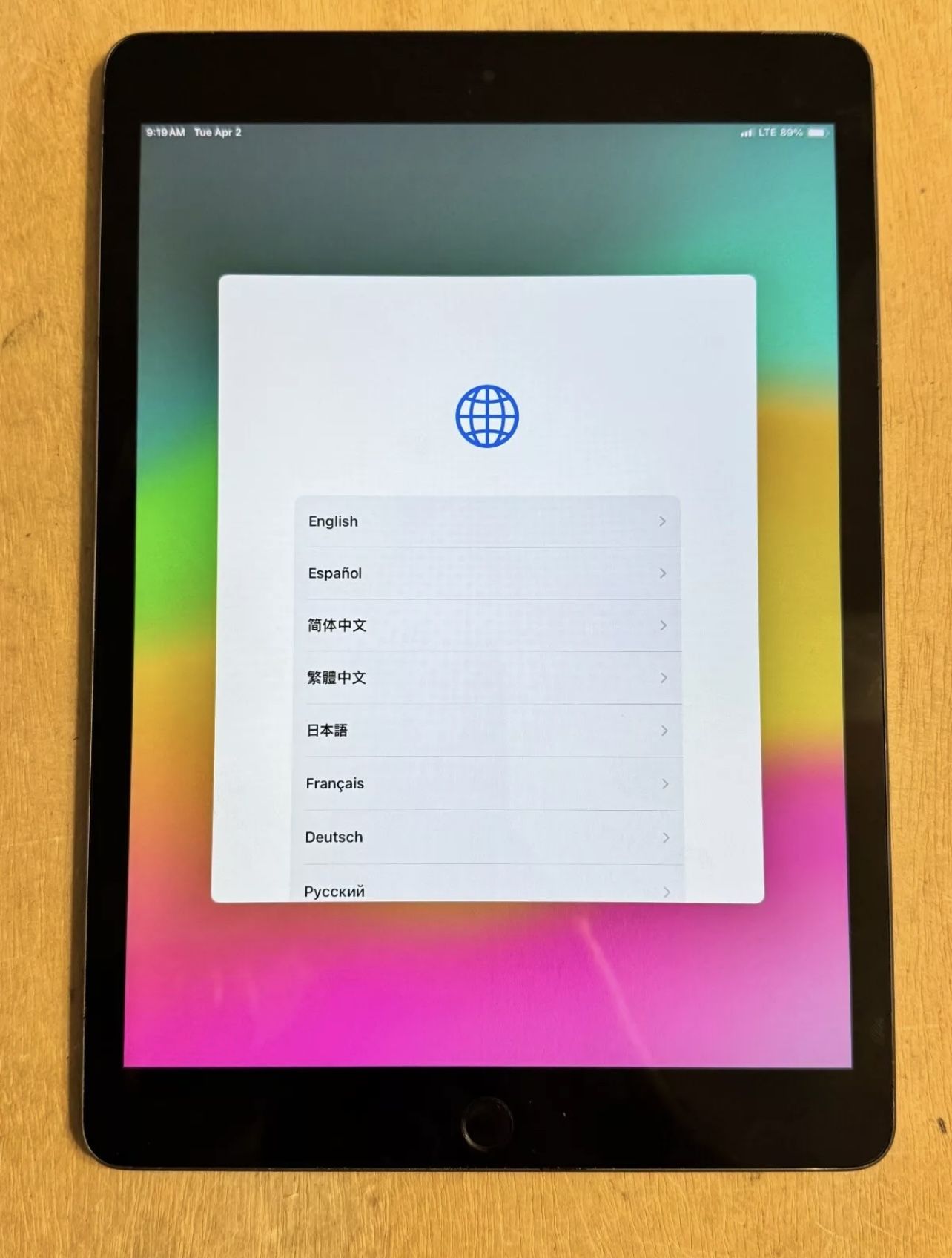iPad 9th Generación 64gb Wifi Only