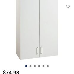 Wood Composite Freestanding Utility Storage Cabinet
