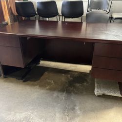 Solid Wood Office Desk