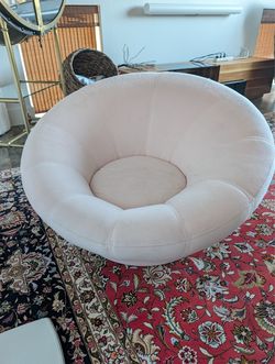 Pottery Barn Swivel Lounge Chair