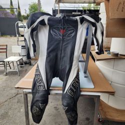 Dainese Tattoo leather racing suit