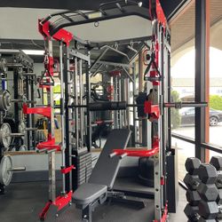 SM200 SMITH MACHINE🔹SQUAT RACK🔹FUNCTIONAL TRAINER 