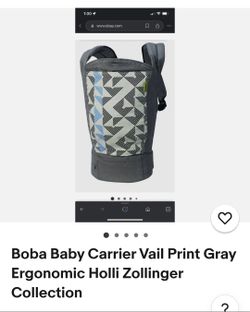 Like New Boba Baby Carrier