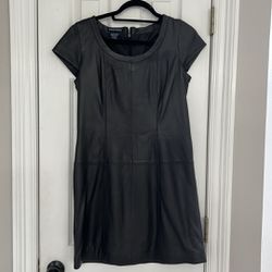 LEATHER Boston Proper Dress