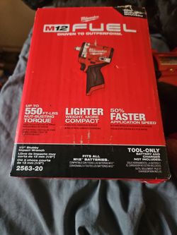 Milwaukee 1/2 Stubby Impact Wrench