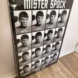 Star Trek Mr Spock Poster Brand New
