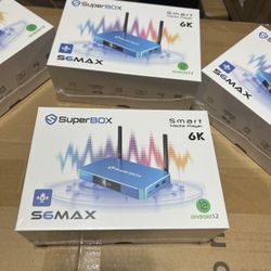 SuperBOX Super Box S6 Max Pro Ultra Whole Sale Available 
