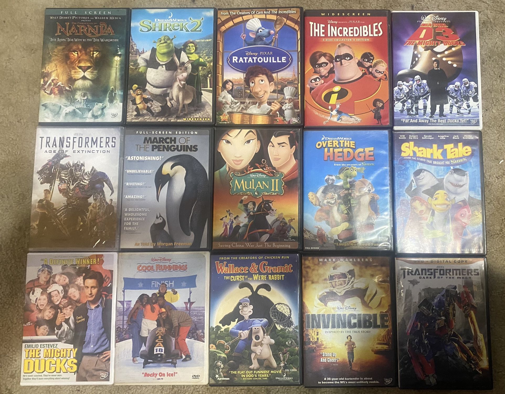 26 Kids Dvds Taking Offers On All