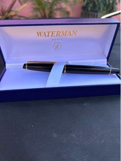 Vintage Waterman Pen. Made in France. New in Box. Engraved for “Goodrich”.
