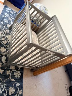 crib and mattress