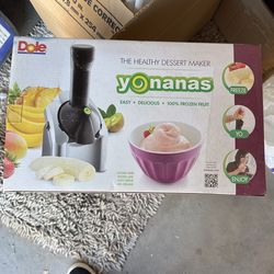 New In Box Dole Dessert Maker