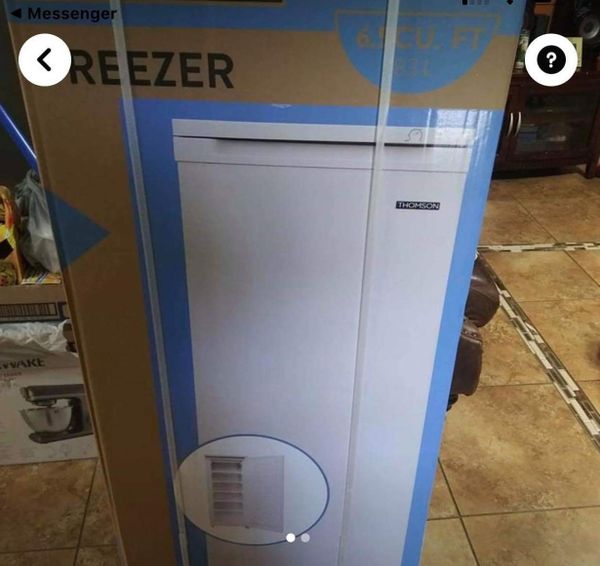 Thomson upright freezer 6.5 cubic feet for Sale in Dallas, TX OfferUp