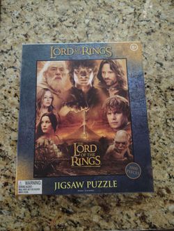 Lord of the rings jigsaw puzzle 1000 pieces