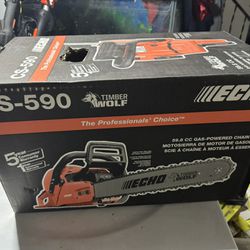 Echo Chainsaw 590 Timber Wolf 
