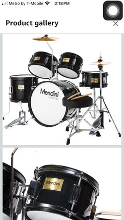 Mendini by Cecilio Junior Drum Set