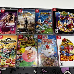 Switch Game Lot Of 8