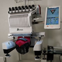 Aries compact embroidery machine