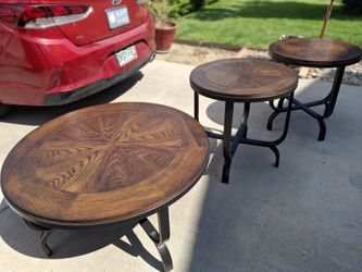 Coffee Table &  2 Side Tables