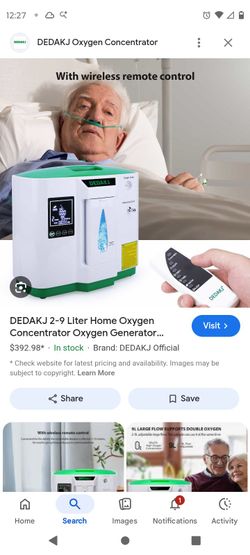 OXYGEN MACHINE 9 LITERS