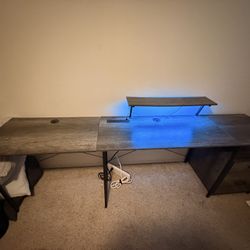 Desk With Power/LED