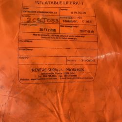 Revere 8 Man Offshore Life Raft