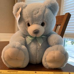 Blue Bear Stuffed Animal