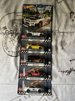 Pack of 5 Boulevard Hot Wheels