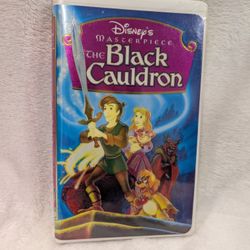 The Black Cauldron VHS 