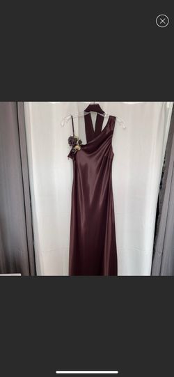 Long maxi silk dress