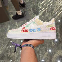Nike Air Force 1 Low “World Tour White” Sizes 8 - 13 IN HAND BRAND NEW