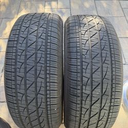 2 Firestone Tires 275/55/20
