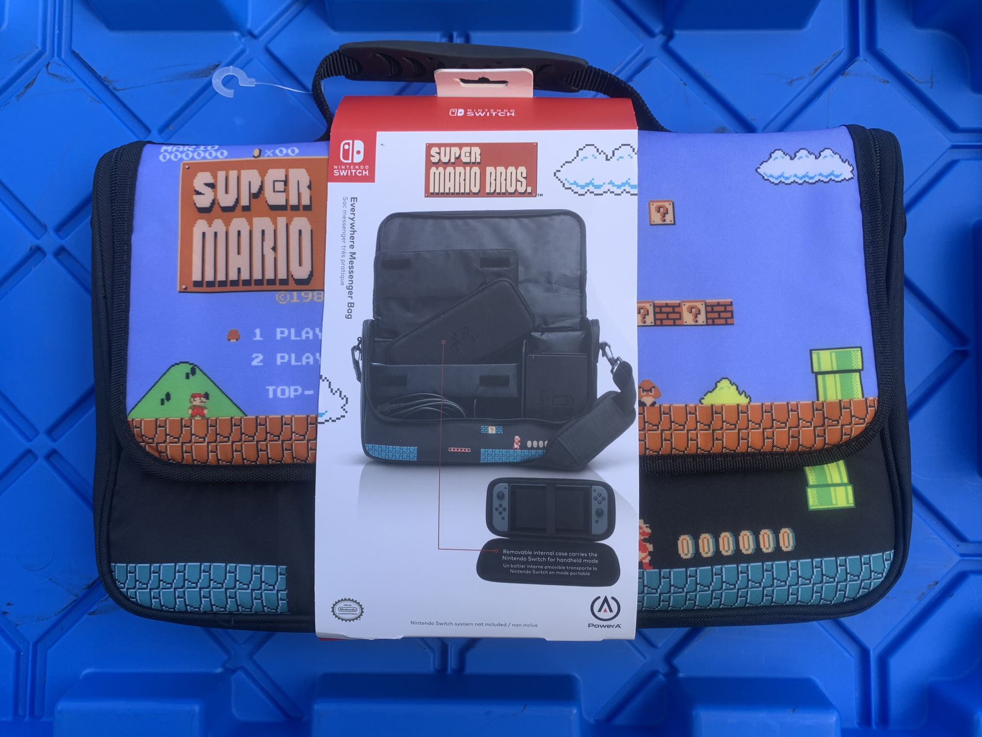 Power A Everywhere Messenger Bag Nintendo Switch - Super Mario Bros.