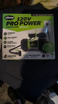 Slime 120 pro power tire inflators