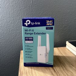 AX1800 WiFi 6 Range Extender RE605X