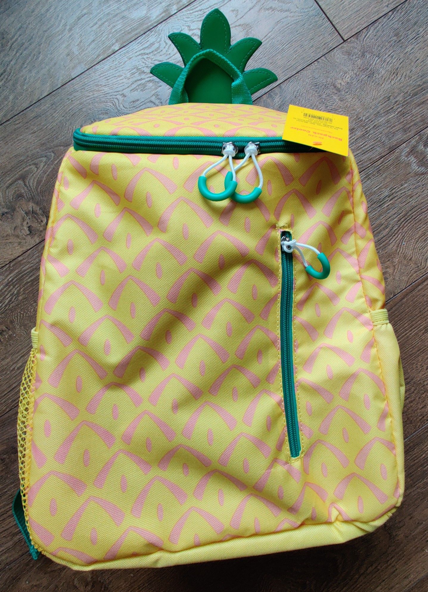 SUN SQUAD 20 CAN BACKPACK PINEAPPLE COOLER INSULATED LINER