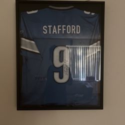 2012 Matthew Stafford Signed Jersey 