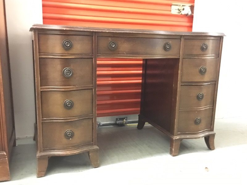 Antique mahogany desk - John Wanamaker