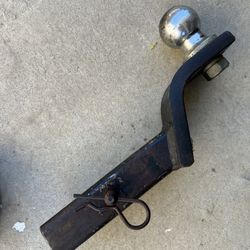 Eckhart Tow Hitch With 2”Ball Fits The Smaller 1 3/4” Receiver