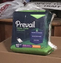 Prevail Adult Diapers 10 Count Adult X-Large NEW