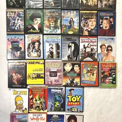 36 Children’s Movie DVD’s