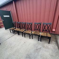 6 Dining Room Table Chairs 