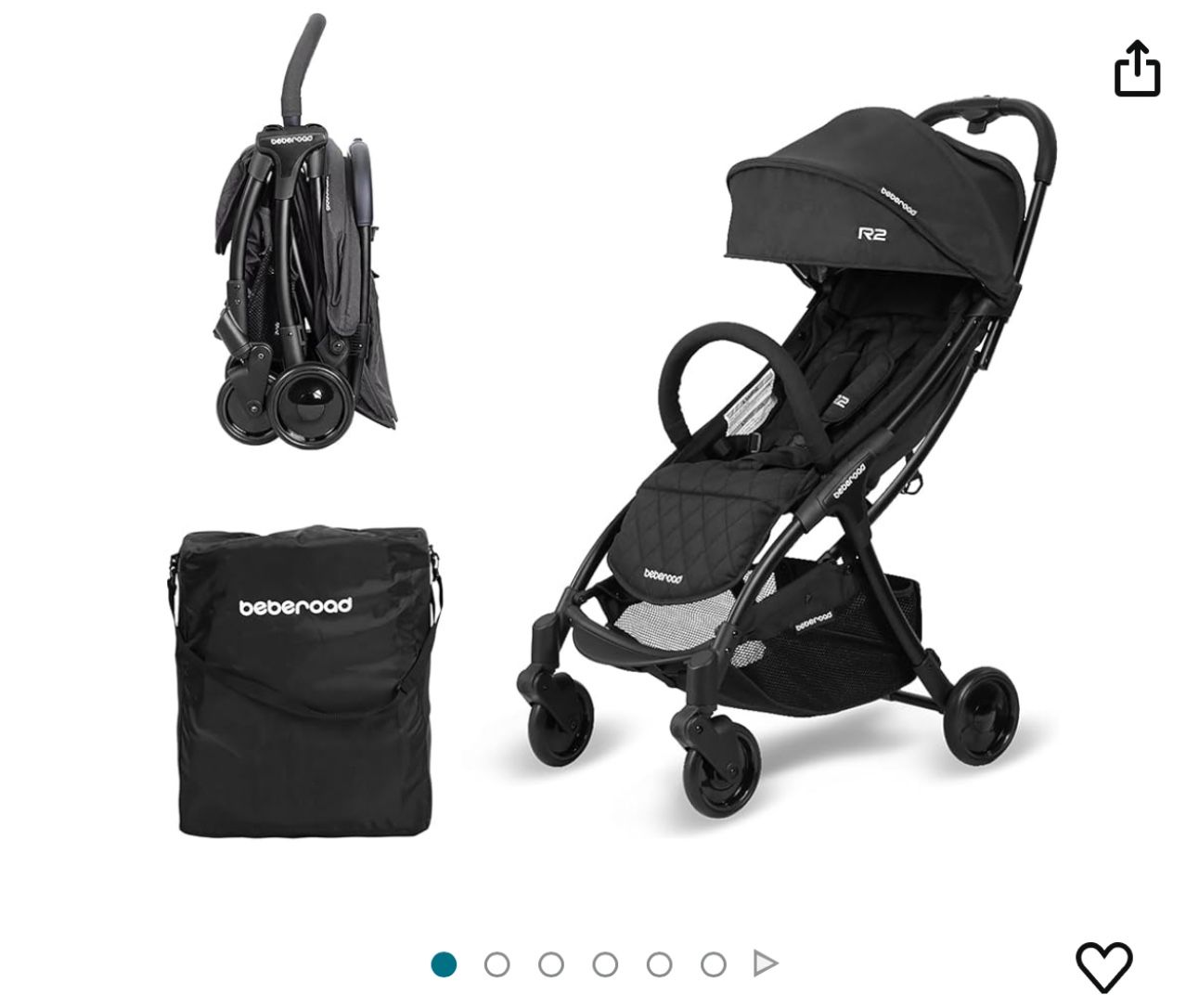 Beberoad Love R2 Small Travel Stroller