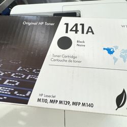 Hp 141A Black Toner Cartridge New