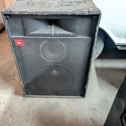 JBL Pair  & Crate Amp For Sale
