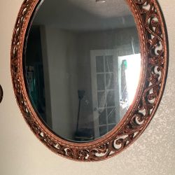 Espejo Grande De Cobre 