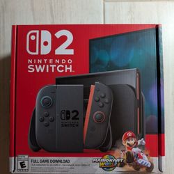 Nintendo Switch 2 System Console Mario Kart World Bundle