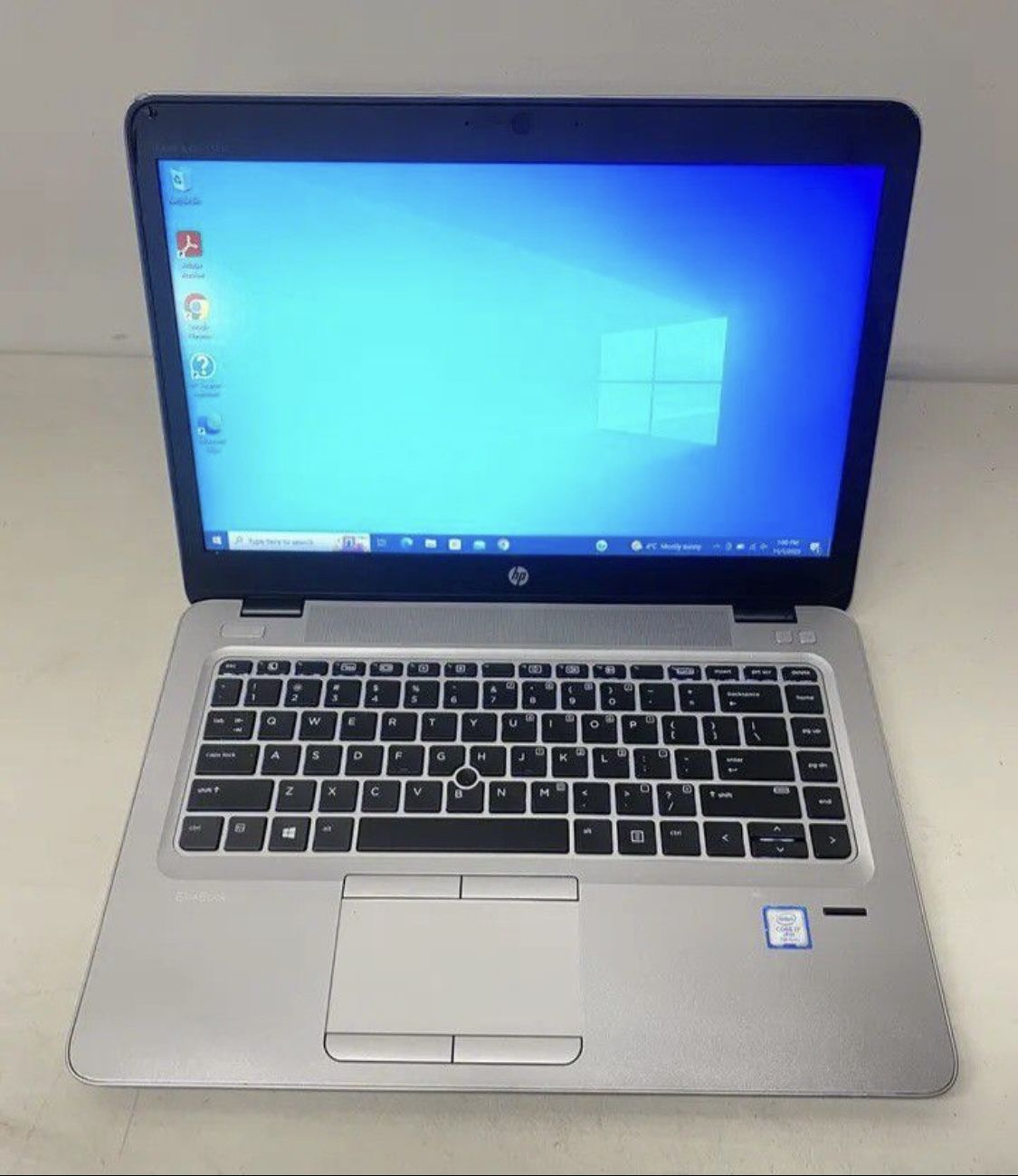 Touchscreen HP Notebook 840 G4 Windows Intel Core i7-7600u 2.8 GHz 16 GB RAM 256 GB SSD High-grade Business PC