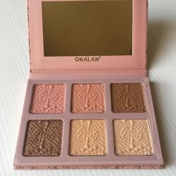 Highlight, Blush, Bronzing Veil Face Palette